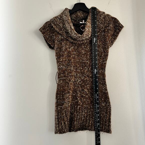 Derek Heart Y2K Marbled Tunic Sweater Size Medium - Picture 6 of 7